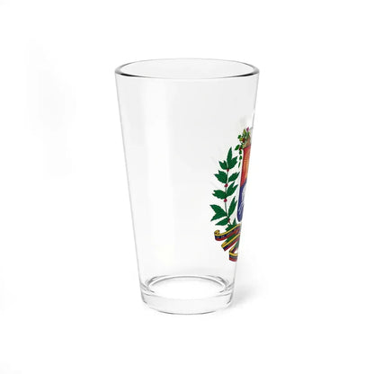 Coat of arms of Venezuela - Pint Glass 16oz - Go Mug Yourself