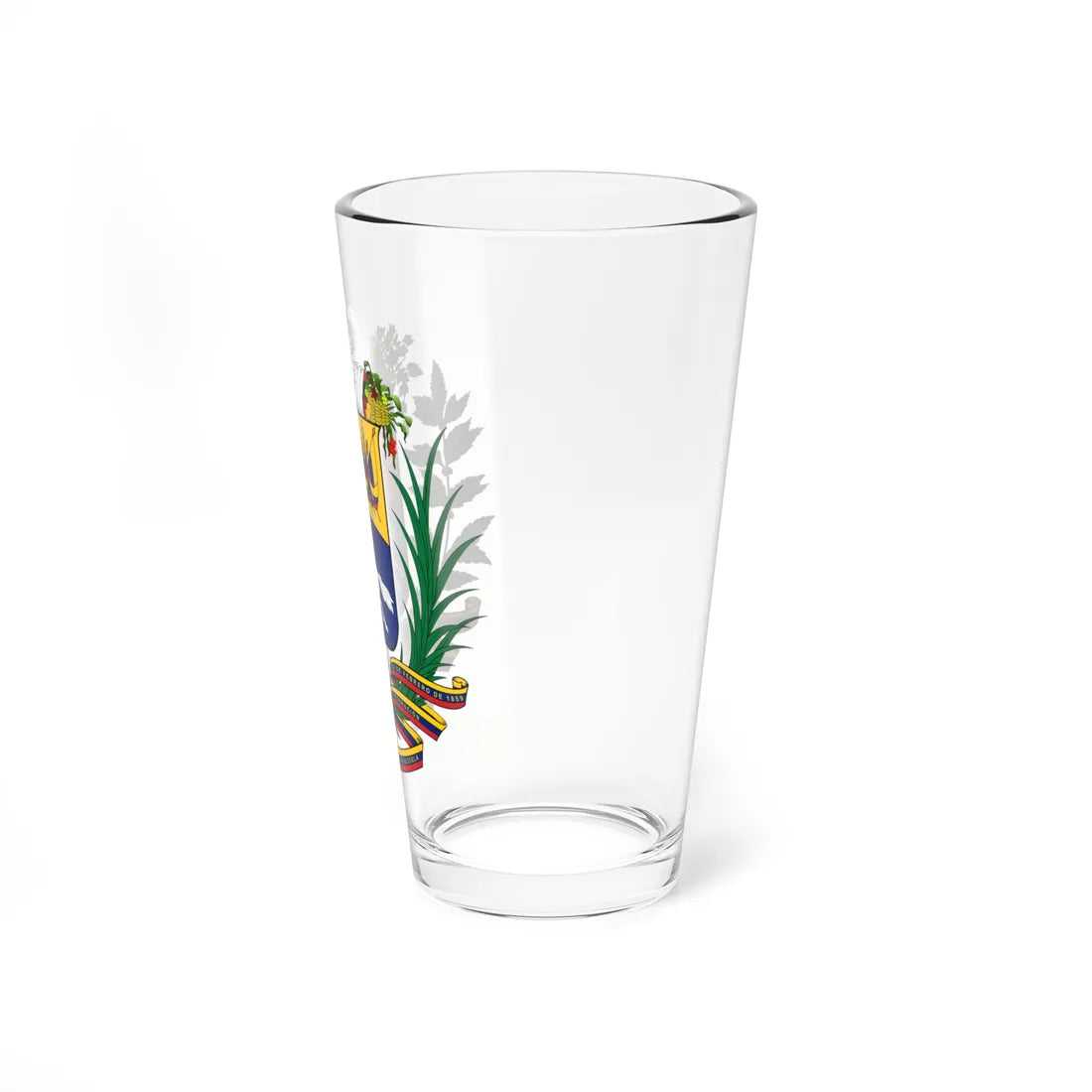 Coat of arms of Venezuela (Venezuela) (Coat of Arms) Pint Glass 16oz - Go Mug Yourself