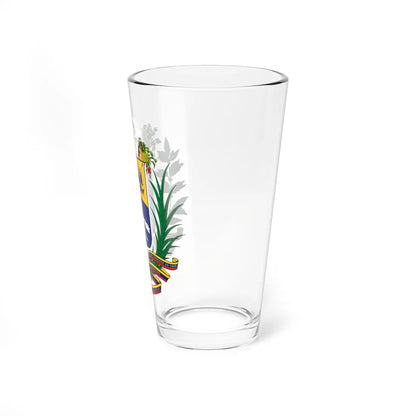 Coat of arms of Venezuela (Venezuela) (Coat of Arms) Pint Glass 16oz - Go Mug Yourself