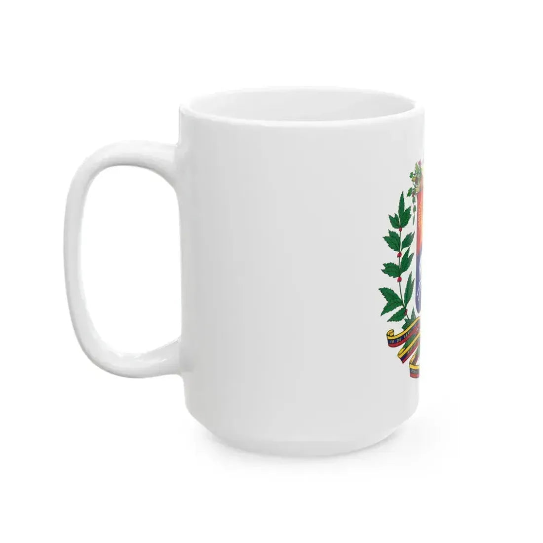 Coat of arms of Venezuela - White Coffee Mug - Go Mug Yourself