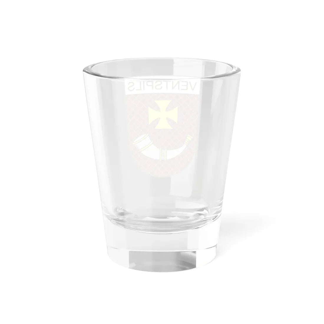 Coat of Arms of Ventspils (Latvia) (Coat of Arms) Shot Glass 1.5oz - Go Mug Yourself