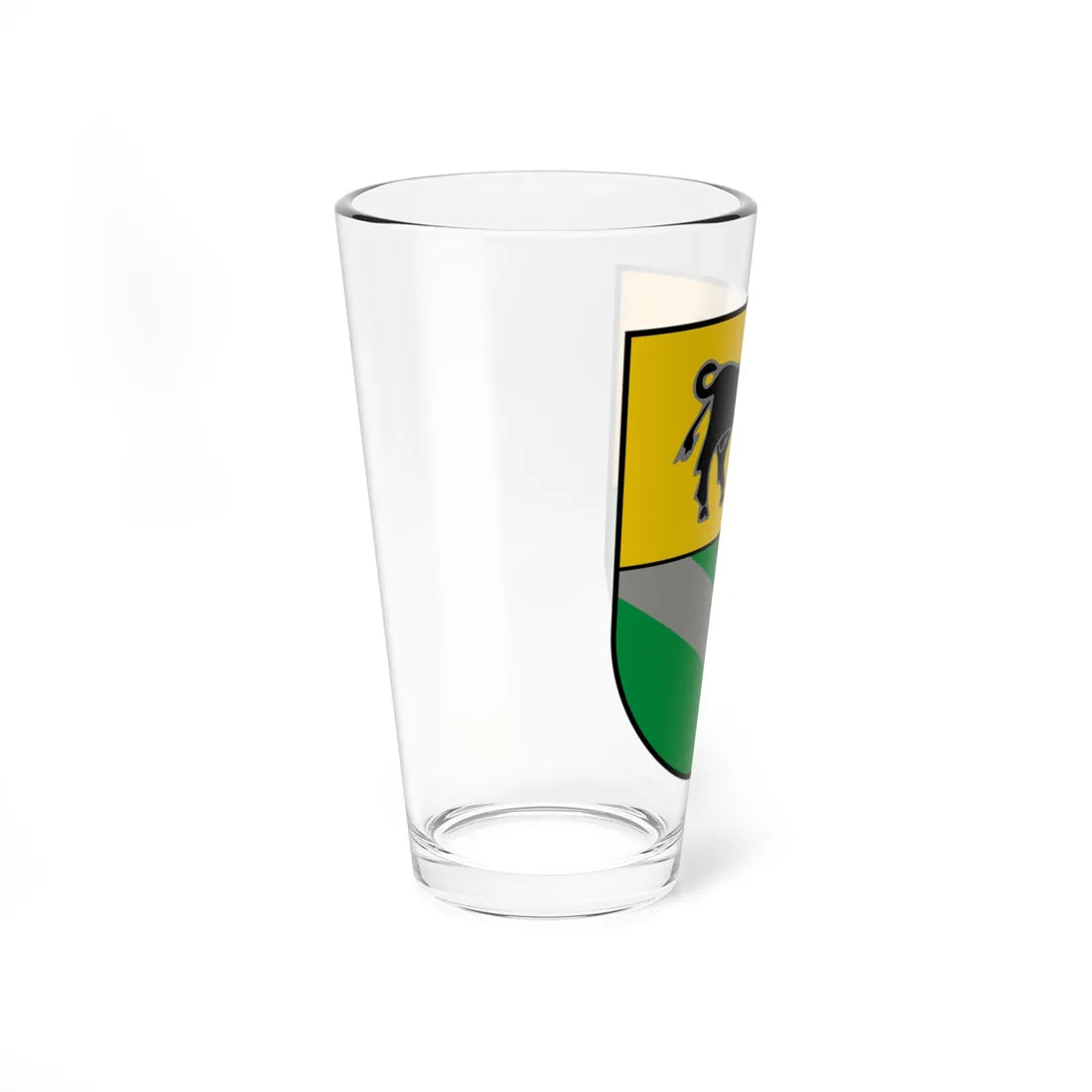 Coat of Arms of Verkhnodniprovsk (Ukraine) (Coat of Arms) Pint Glass 16oz - Go Mug Yourself