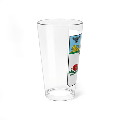 Coat of Arms of Veydelevka Belgorod oblast (Russia) (Coat of Arms) Pint Glass 16oz - Go Mug Yourself