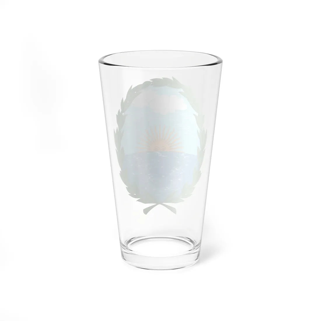 Coat of arms of Vicente López (Argentina) (Coat of Arms) Pint Glass 16oz - Go Mug Yourself