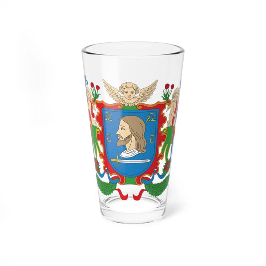 Coat of Arms of Viciebsk Belarus (Belarus) (Coat of Arms) Pint Glass 16oz 16oz - Go Mug Yourself