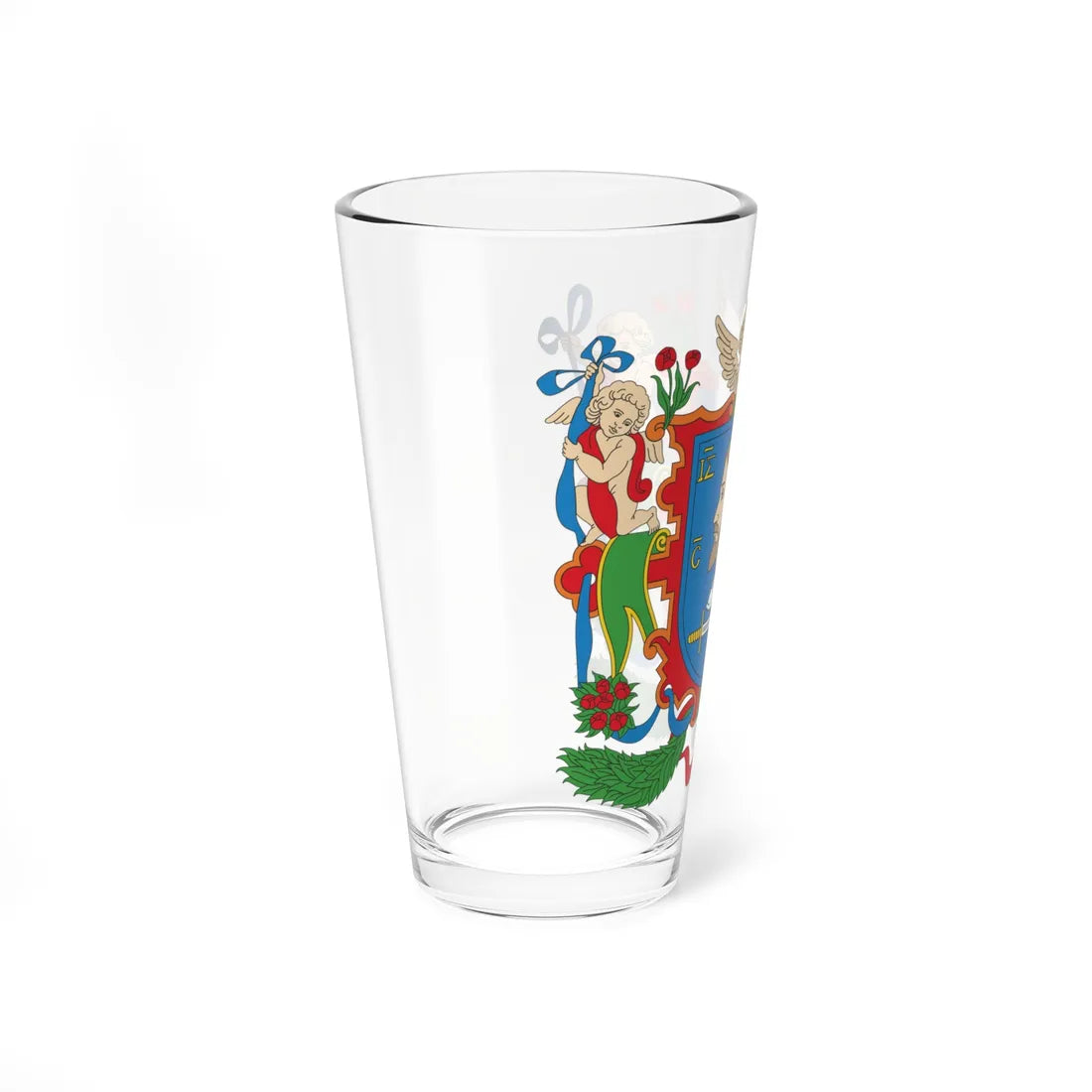 Coat of Arms of Viciebsk Belarus (Belarus) (Coat of Arms) Pint Glass 16oz - Go Mug Yourself