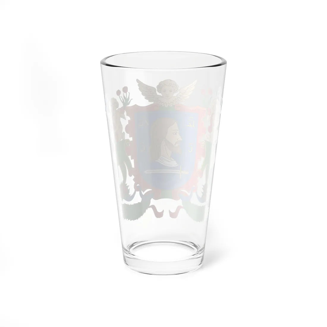 Coat of Arms of Viciebsk Belarus (Belarus) (Coat of Arms) Pint Glass 16oz - Go Mug Yourself