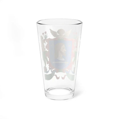 Coat of Arms of Viciebsk Belarus (Belarus) (Coat of Arms) Pint Glass 16oz - Go Mug Yourself