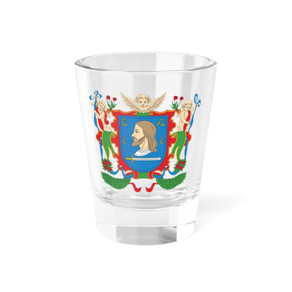 Coat of Arms of Viciebsk Belarus (Belarus) (Coat of Arms) Shot Glass 1.5oz 1.5oz - Go Mug Yourself