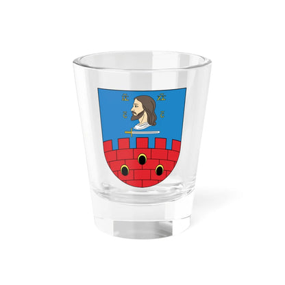 Coat of Arms of Viciebsk Rajon (Belarus) (Coat of Arms) Shot Glass 1.5oz 1.5oz - Go Mug Yourself