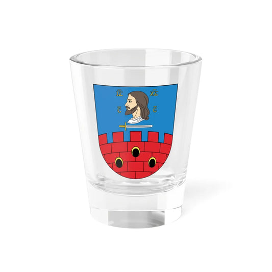 Coat of Arms of Viciebsk Rajon (Belarus) (Coat of Arms) Shot Glass 1.5oz 1.5oz - Go Mug Yourself