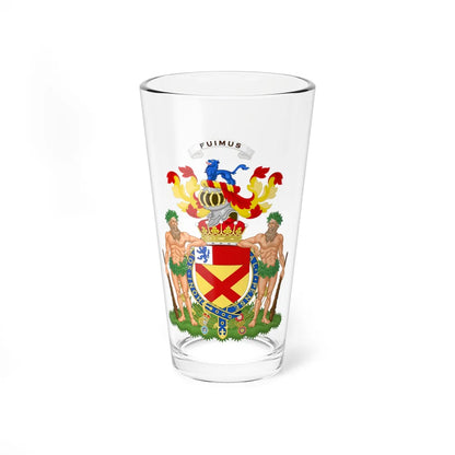 Coat of Arms of Victor Bruce 9th Earl of Elgin and 13th Earl of Kincardine (Scotland) (Coat of Arms) Pint Glass 16oz 16oz - Go Mug Yourself