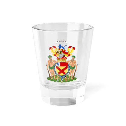 Coat of Arms of Victor Bruce 9th Earl of Elgin and 13th Earl of Kincardine (Scotland) (Coat of Arms) Shot Glass 1.5oz 1.5oz - Go Mug Yourself