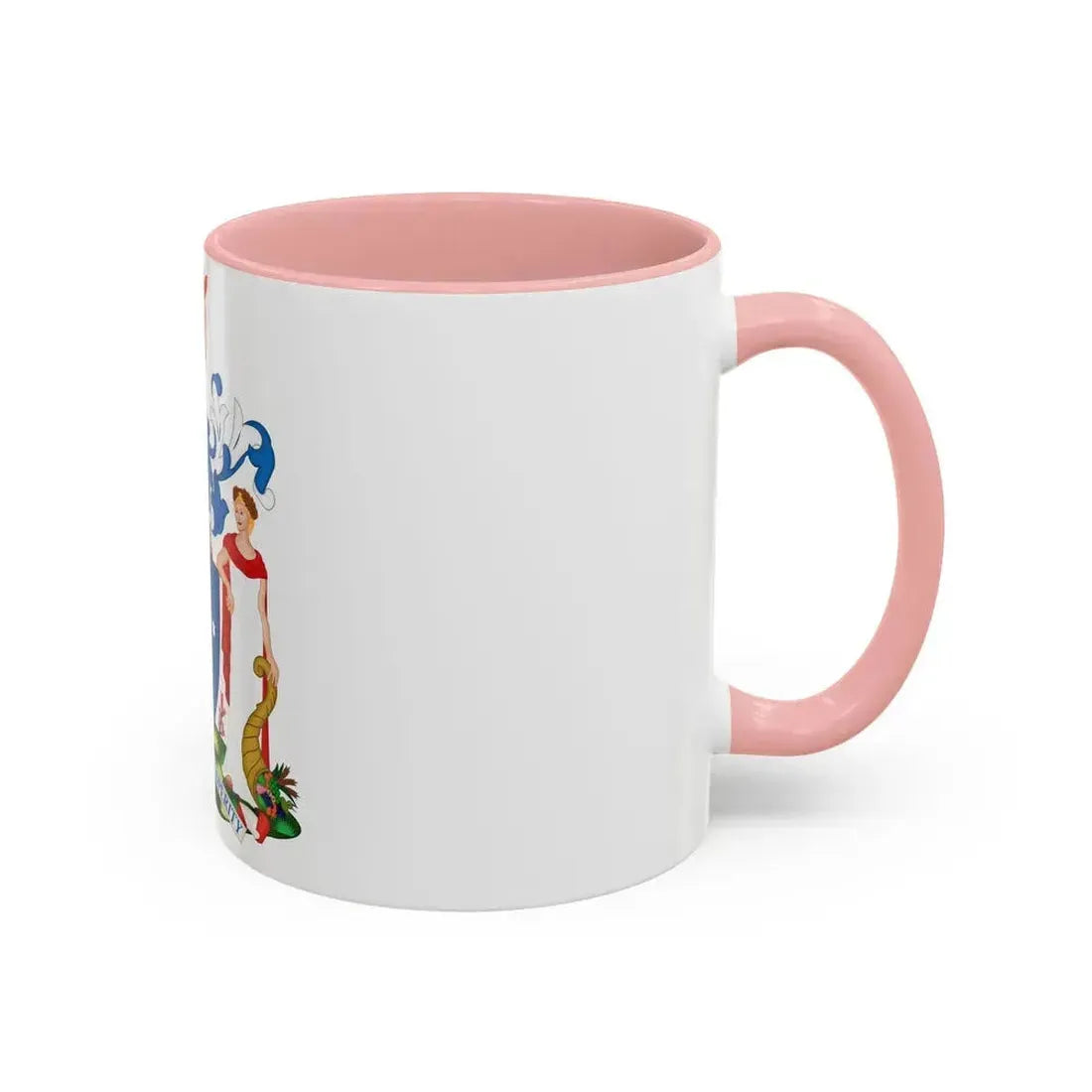 Coat of Arms of Victoria - Accent Coffee Mug - Go Mug Yourself