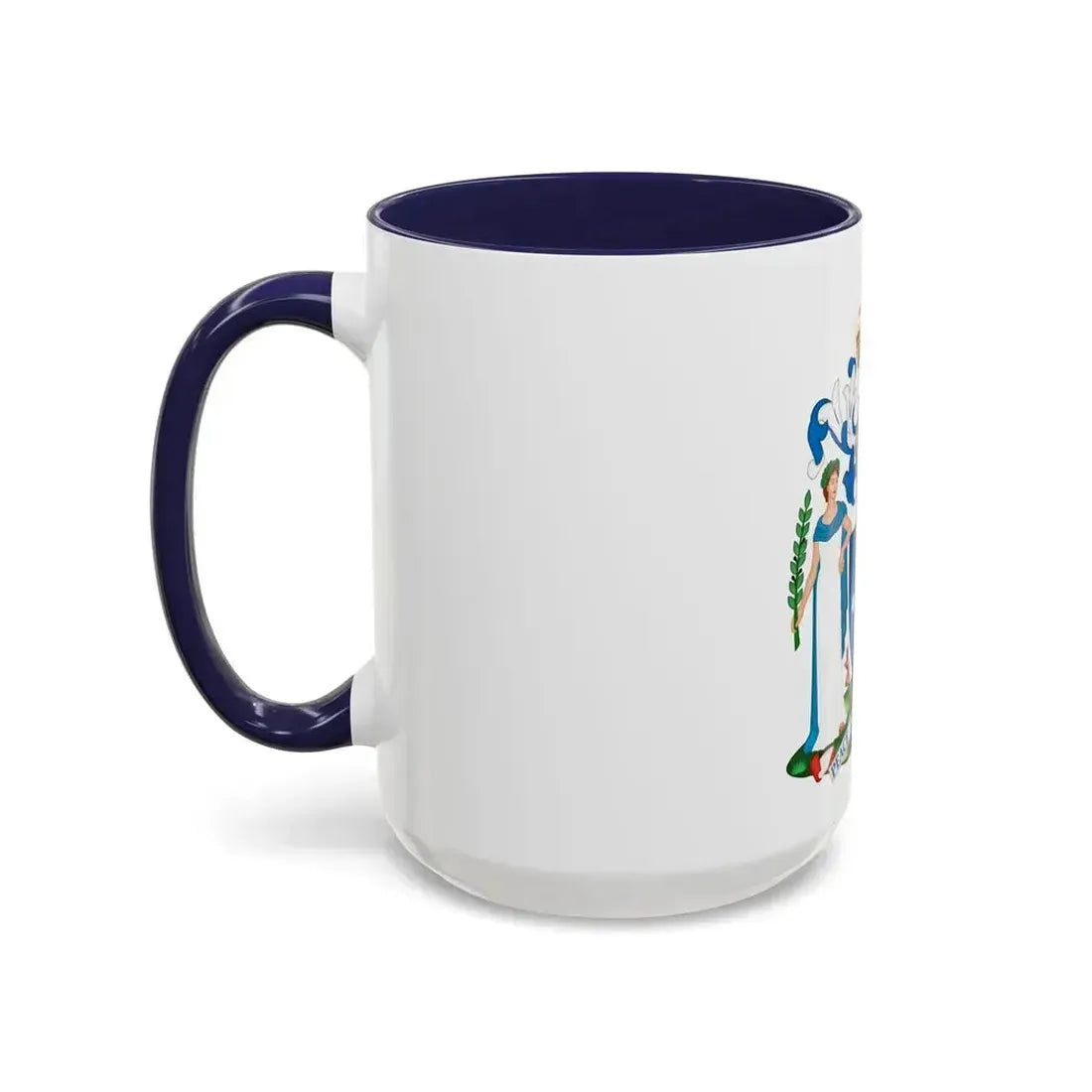 Coat of Arms of Victoria - Accent Coffee Mug - Go Mug Yourself