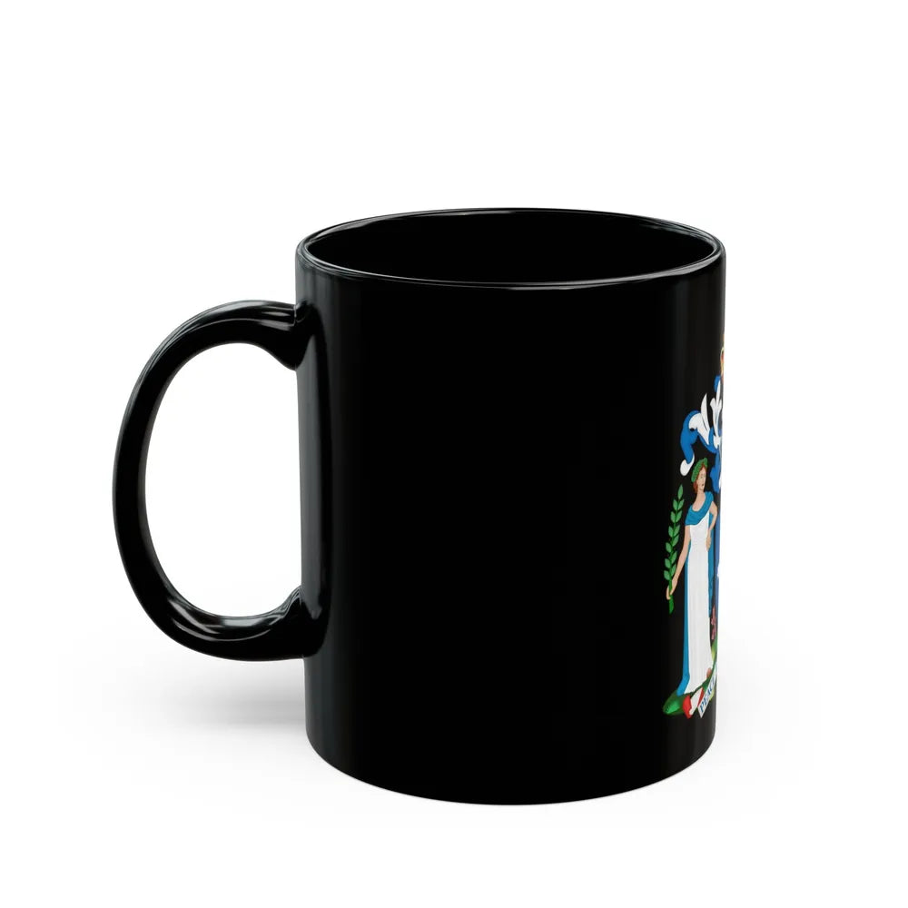 Coat of Arms of Victoria - Black Coffee Mug-Go Mug Yourself