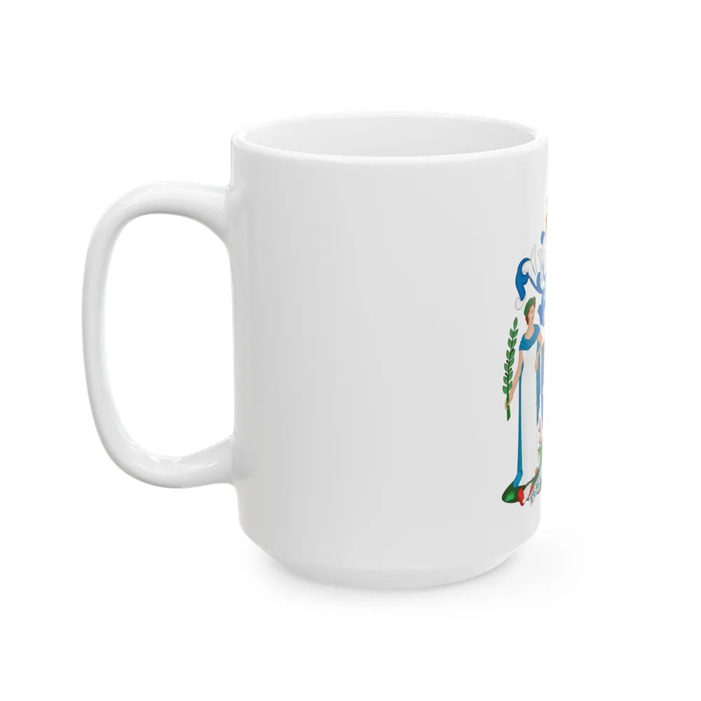 Coat of Arms of Victoria - White Coffee Mug-Go Mug Yourself