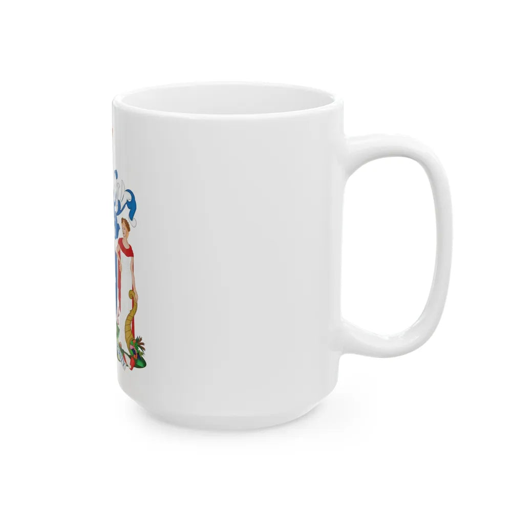 Coat of Arms of Victoria - White Coffee Mug-Go Mug Yourself