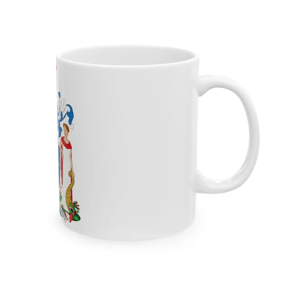 Coat of Arms of Victoria - White Coffee Mug-Go Mug Yourself