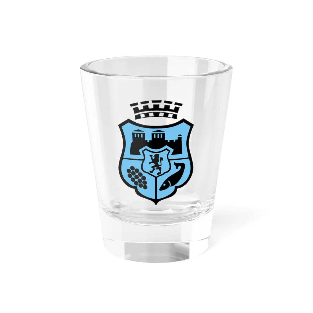 Coat of arms of Vidin (Bulgaria) (Coat of Arms) Shot Glass 1.5oz 1.5oz - Go Mug Yourself