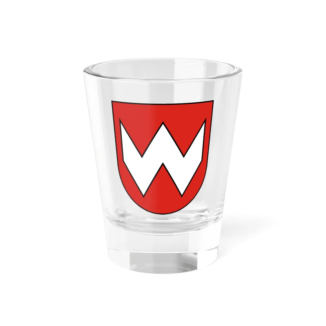 Coat of Arms of Vietka Belarus (Belarus) (Coat of Arms) Shot Glass 1.5oz 1.5oz - Go Mug Yourself