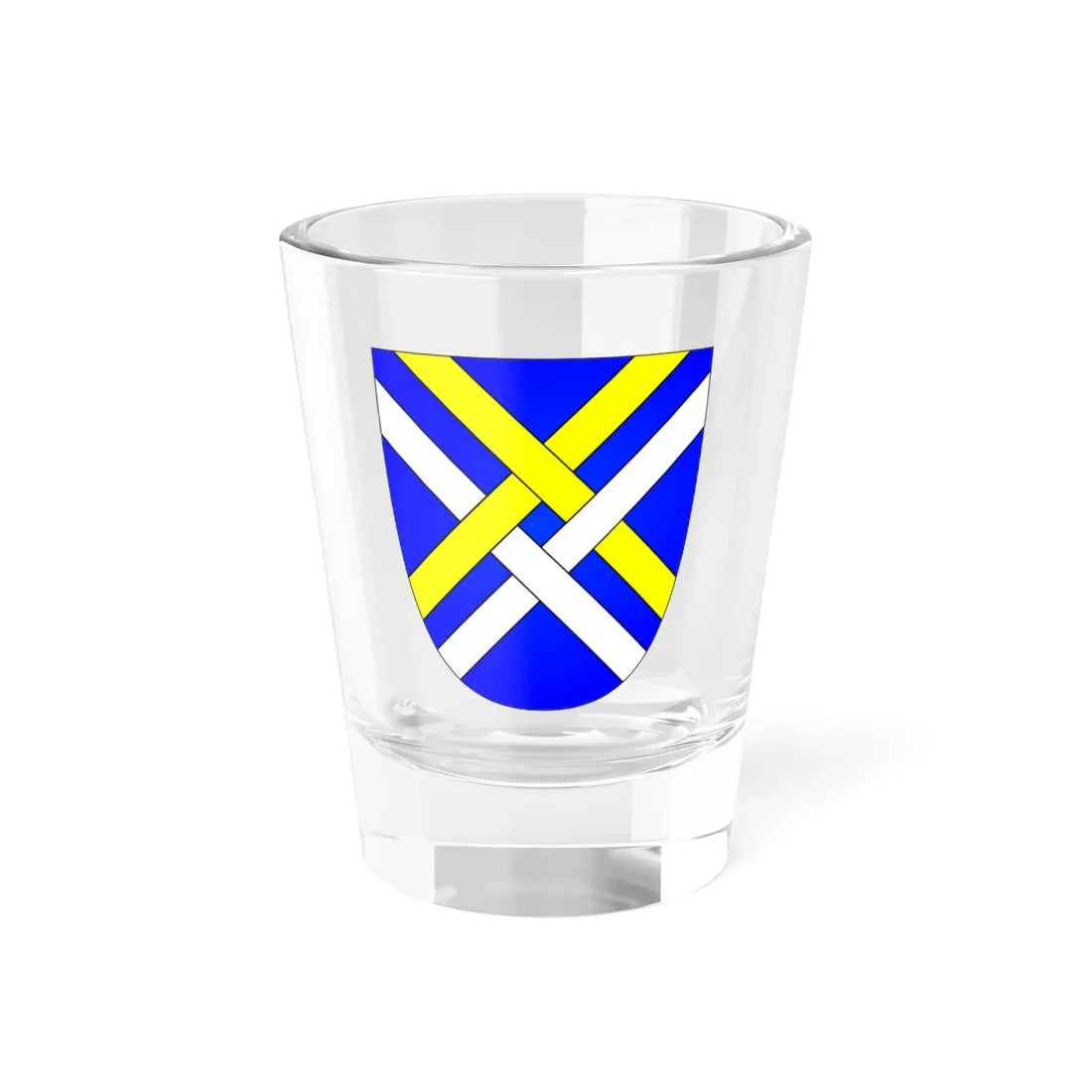 Coat of arms of Vihula Parish (Estonia) (Coat of Arms) Shot Glass 1.5oz 1.5oz - Go Mug Yourself