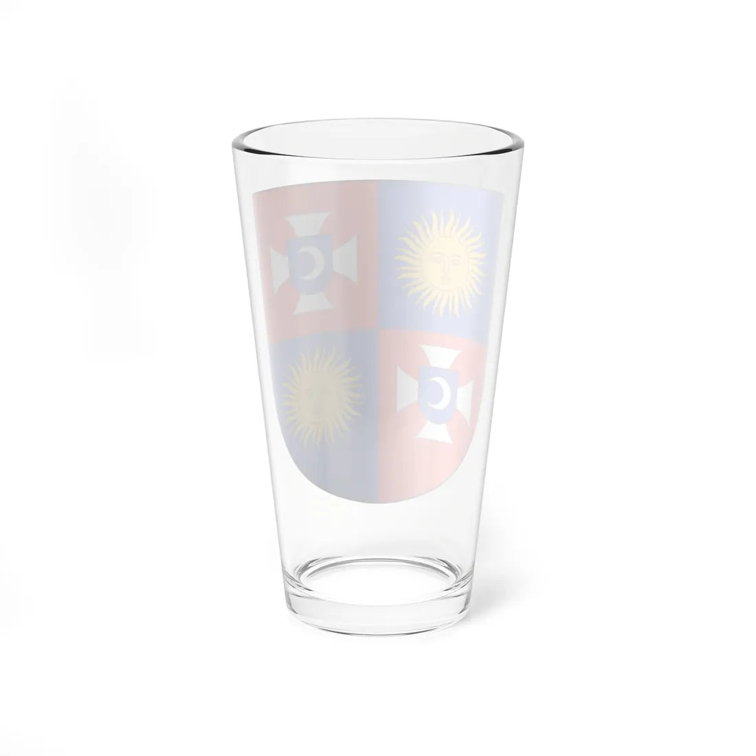 Coat of Arms of Vinnytsa Oblast (Ukraine) (Coat of Arms) Pint Glass 16oz - Go Mug Yourself