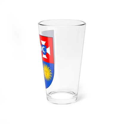 Coat of Arms of Vinnytsa Oblast (Ukraine) (Coat of Arms) Pint Glass 16oz - Go Mug Yourself