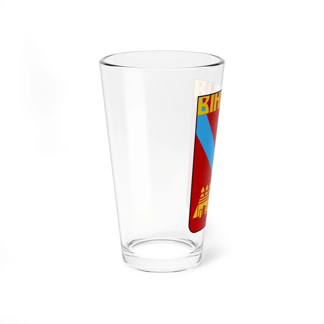 Coat of arms of Vinnytsia 1969 (Ukraine) (Coat of Arms) Pint Glass 16oz - Go Mug Yourself