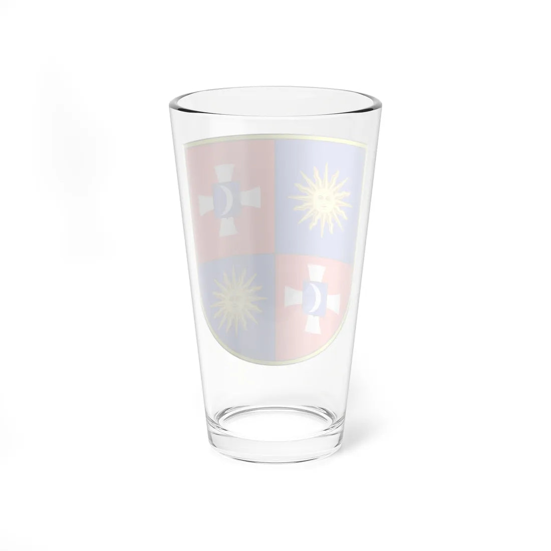Coat of Arms of Vinnytsia Oblast (Ukraine) (Coat of Arms) Pint Glass 16oz - Go Mug Yourself