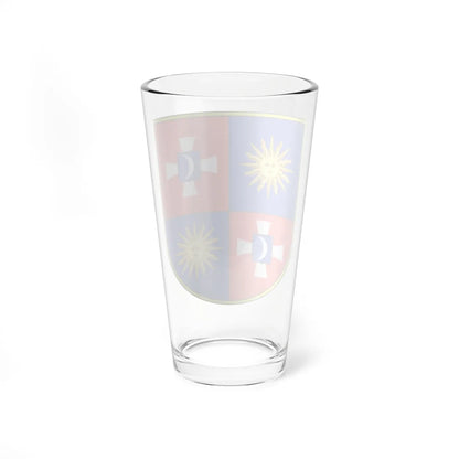 Coat of Arms of Vinnytsia Oblast (Ukraine) (Coat of Arms) Pint Glass 16oz - Go Mug Yourself