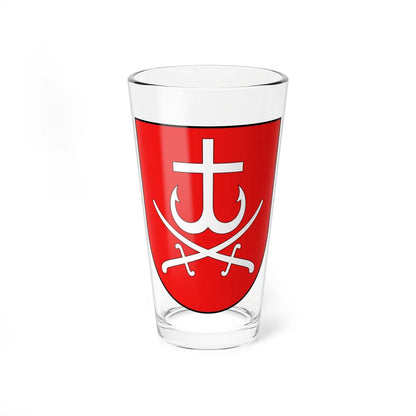 Coat of arms of Vinnytsia (Ukraine) (Coat of Arms) Pint Glass 16oz 16oz - Go Mug Yourself