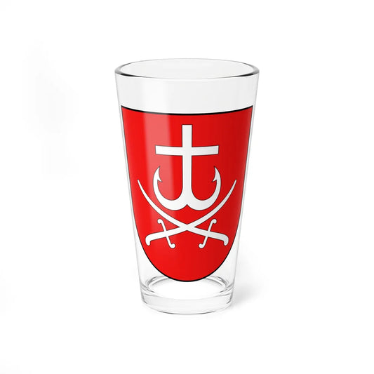 Coat of arms of Vinnytsia (Ukraine) (Coat of Arms) Pint Glass 16oz 16oz - Go Mug Yourself