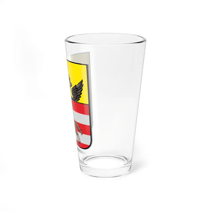 Coat of arms of Vitebsk 1781 (Belarus) (Coat of Arms) Pint Glass 16oz - Go Mug Yourself