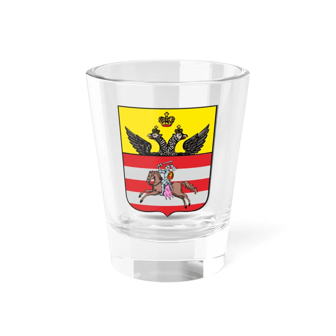 Coat of arms of Vitebsk 1781 (Belarus) (Coat of Arms) Shot Glass 1.5oz 1.5oz - Go Mug Yourself