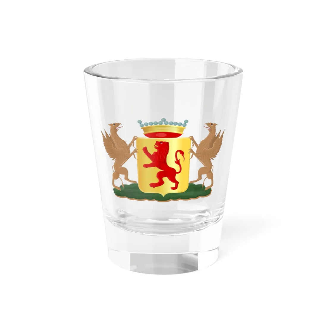 Coat of arms of Vlaardingen (Netherlands) (Coat of Arms) Shot Glass 1.5oz 1.5oz - Go Mug Yourself