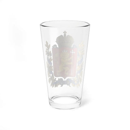 Coat of Arms of Vladimir gubernia 1856 (Russia) (Coat of Arms) Pint Glass 16oz - Go Mug Yourself