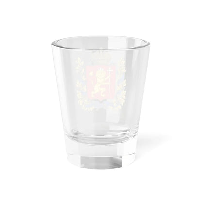 Coat of Arms of Vladimir gubernia 1856 (Russia) (Coat of Arms) Shot Glass 1.5oz - Go Mug Yourself