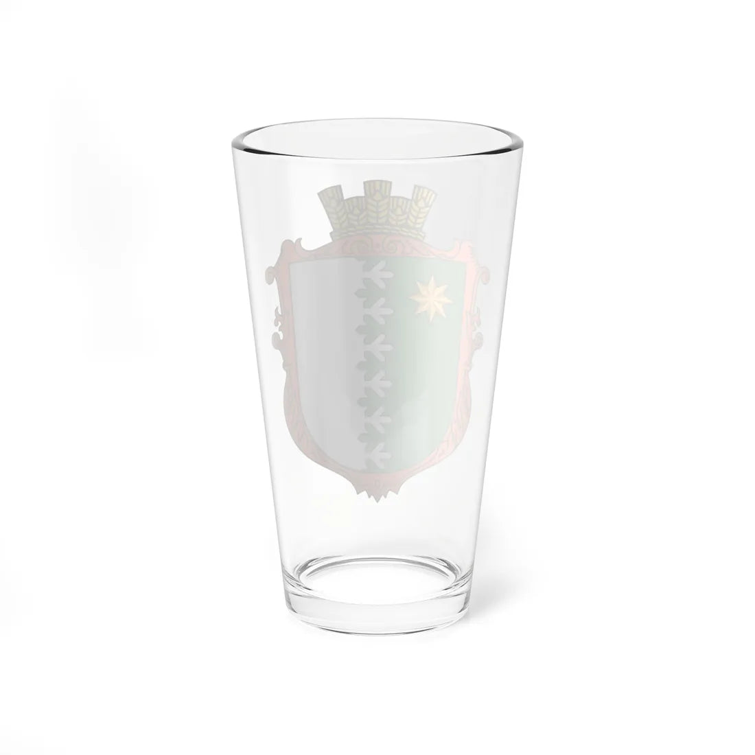 Coat of Arms of Volia Sambir district (Ukraine) (Coat of Arms) Pint Glass 16oz - Go Mug Yourself