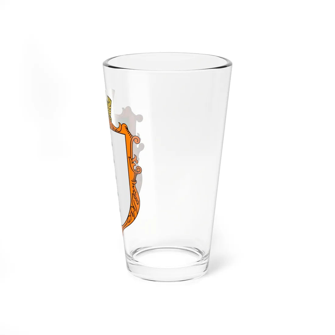 Coat of Arms of Volia Sambir district (Ukraine) (Coat of Arms) Pint Glass 16oz - Go Mug Yourself