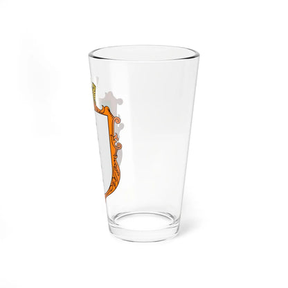 Coat of Arms of Volia Sambir district (Ukraine) (Coat of Arms) Pint Glass 16oz - Go Mug Yourself