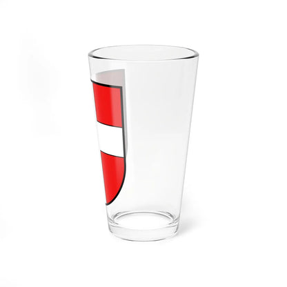 Coat of Arms of Volyn Oblast (Ukraine) (Coat of Arms) Pint Glass 16oz - Go Mug Yourself