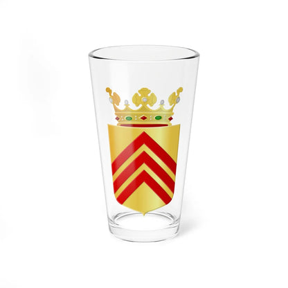 Coat of arms of Voorst (Netherlands) (Coat of Arms) Pint Glass 16oz 16oz - Go Mug Yourself
