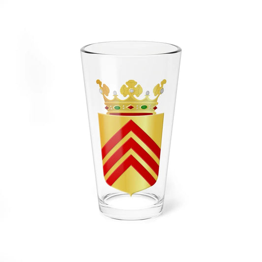 Coat of arms of Voorst (Netherlands) (Coat of Arms) Pint Glass 16oz 16oz - Go Mug Yourself
