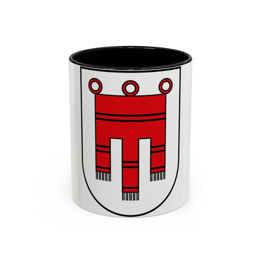 Coat of Arms of Vorarlberg Austria - Accent Coffee Mug 11oz Black - Go Mug Yourself