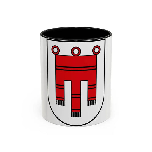 Coat of Arms of Vorarlberg Austria - Accent Coffee Mug 11oz Black - Go Mug Yourself