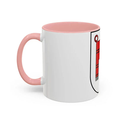 Coat of Arms of Vorarlberg Austria - Accent Coffee Mug - Go Mug Yourself