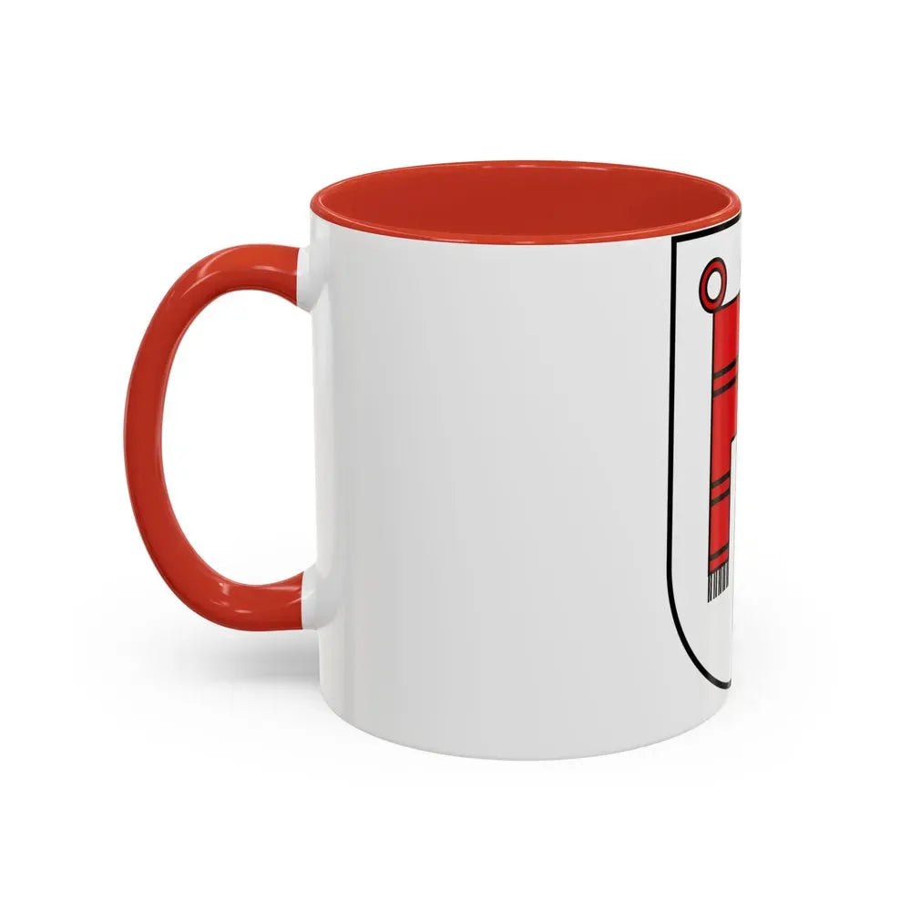 Coat of Arms of Vorarlberg Austria - Accent Coffee Mug - Go Mug Yourself