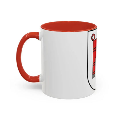 Coat of Arms of Vorarlberg Austria - Accent Coffee Mug - Go Mug Yourself
