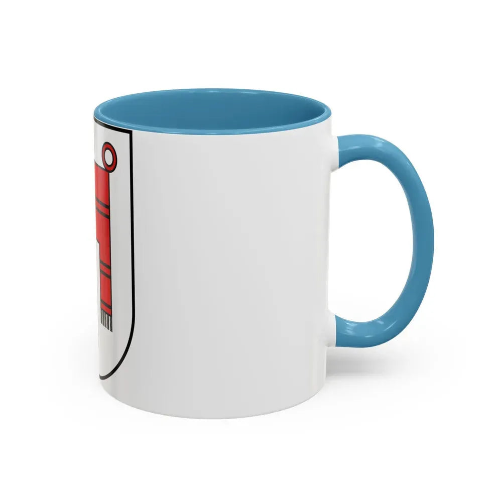 Coat of Arms of Vorarlberg Austria - Accent Coffee Mug - Go Mug Yourself